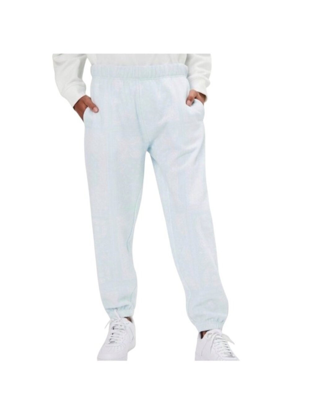 Forever 21 Mens Joggers Light Blue Size 2XL Casual Streetwear Athleisure Spring